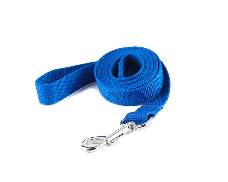 TAIDA Strong Nylon 16 Feet Long Dog Leash, 16 Foot Dog Leashes for Medium Large Dogs, 1 Inch Wide - Image 1